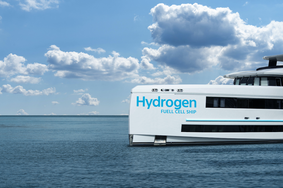 Hydrogen powered ship istock  scharfsinn86  1302631354