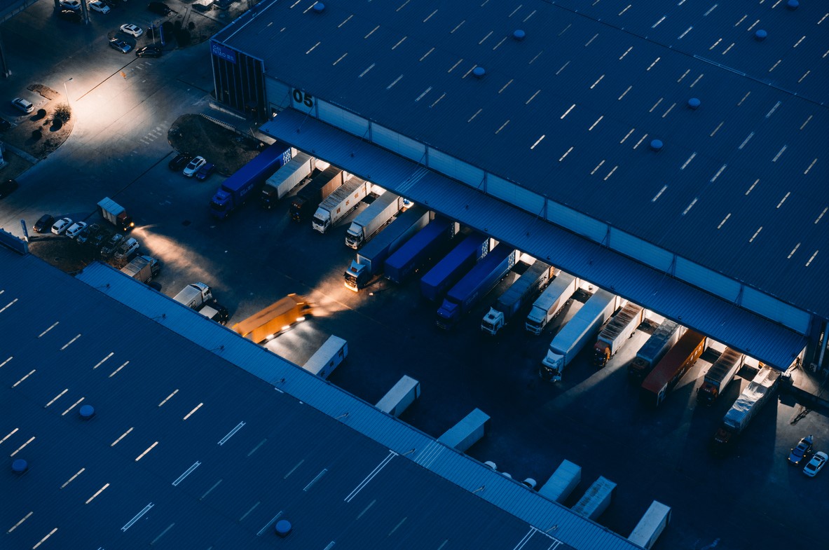 Warehouse at night warehousing istock aerialperspective works 2173942254
